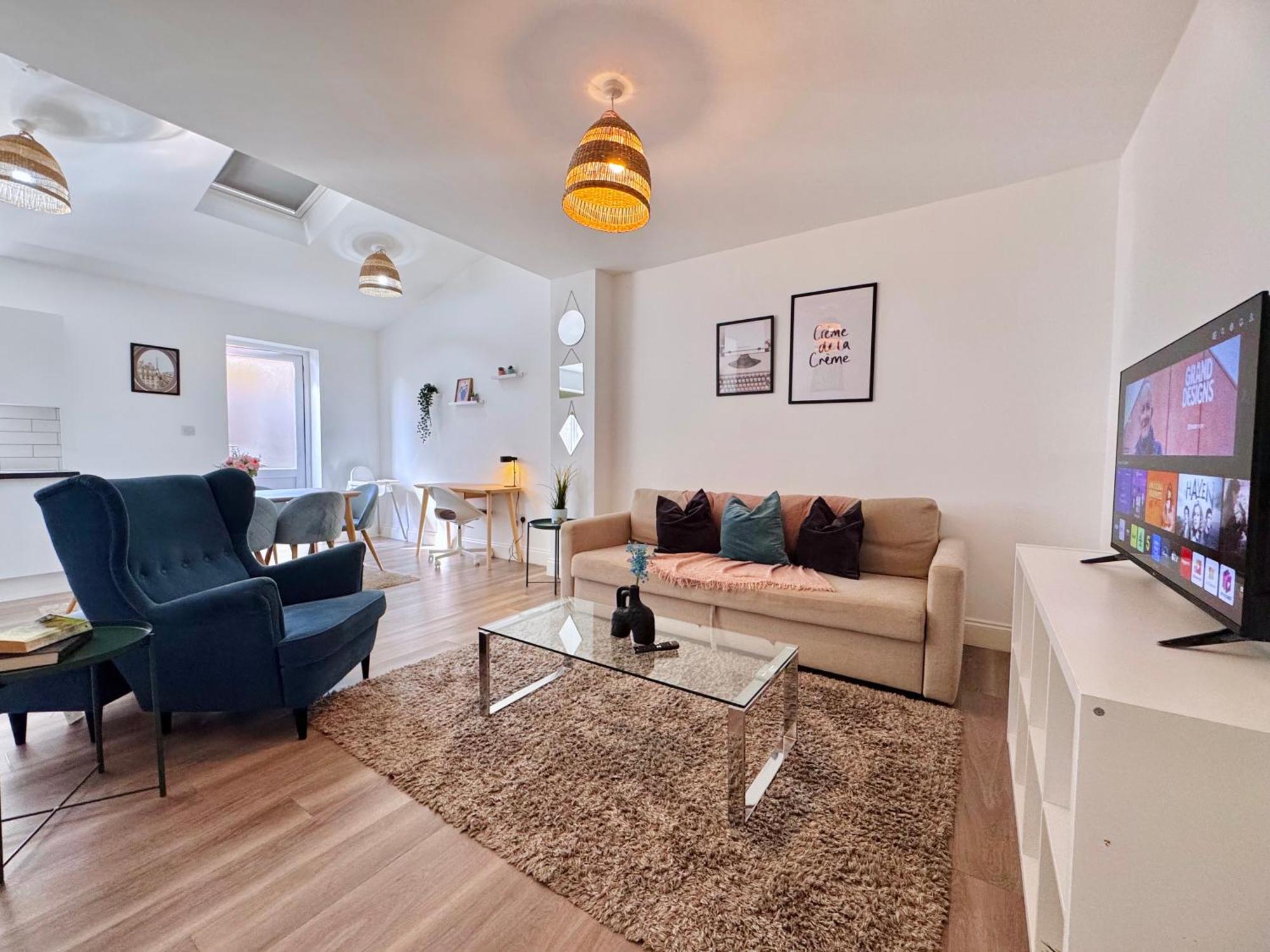 Appartement Cosy 1-bed Flat 30min To & Parking