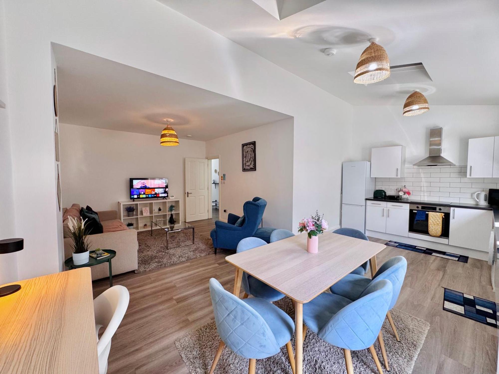 Cosy 1-bed Flat 30min To & Parking Appartement *
